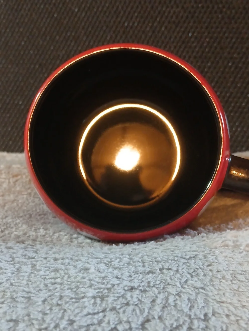 Minnie Mouse Red Polka Dot Ceramic Accent Mug